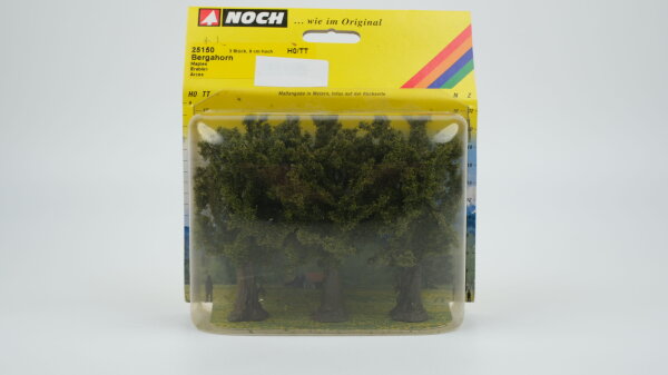 NOCH H0 25150 Bergahorn 9 cm hoch, 3 Stück