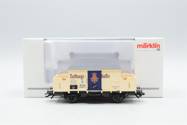 Märklin H0 46074 Gerätewagen Dallmayr Kaffee (Bahndienstwagen)  München der K.Bay.Sts.B. Insider Jahreswagen 2002