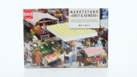 Busch H0 1071 Marktstand »Obst &...