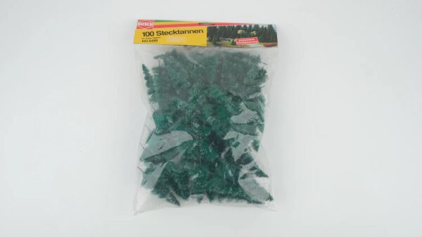 Busch H0 6499 100 Stecktannen