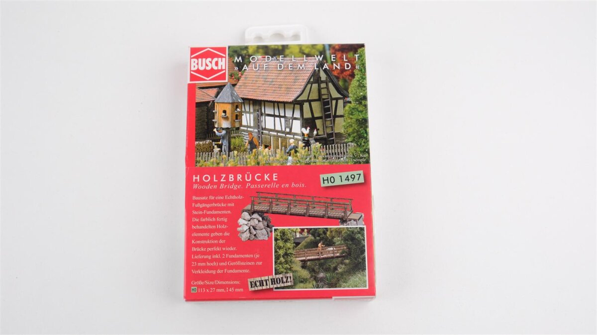 Modello Ferroviario Busch H0 Già Montato – Pronto Per Il Plastico In Scala 1:87 - 3