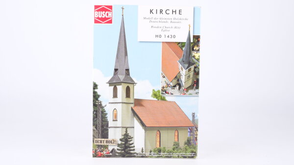 Busch H0 1430 Kirche Elend