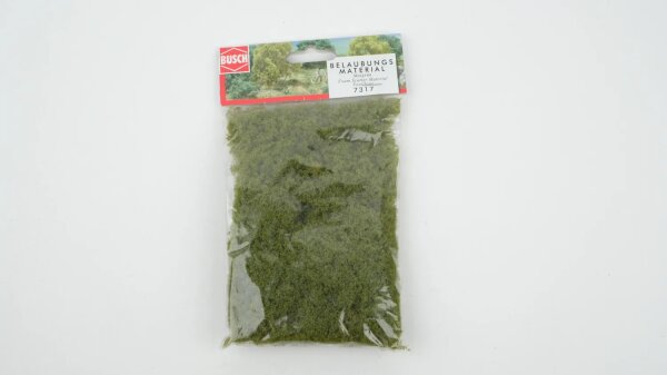 Busch H0 7317 Belaubungsmaterial maigrün