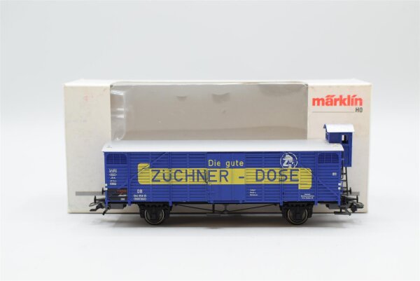 Märklin H0 46159 Gedeckter Güterwagen mit Bremserhaus Züchner  Wagen der DB Insider Jahreswagen 2000