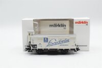 Märklin H0 48303 Gedeckter Güterwagen mit Bremserhaus Löwenbräu  G 10 der DB