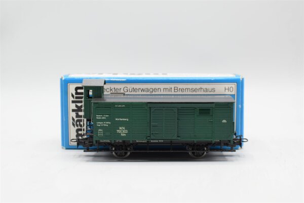 Märklin H0 4679 Gedeckter Güterwagen mit Bremserhaus  Nm der K.W.St.E.  Pfalz-Bahn