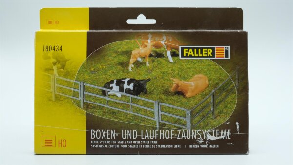 Faller H0 180434 Boxen- und Laufhof-Zaunsysteme, 2000 mm (2 x 1000 mm)