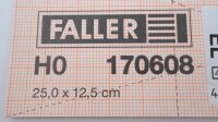 Faller H0 170608 Mauerplatte Backstein