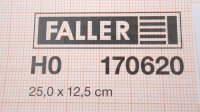 Faller H0 170620 Mauerplatte Muschelkalk