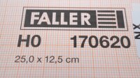 Faller H0 170620 Mauerplatte Muschelkalk