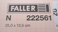 Faller N 222561 Mauerplatte Pflaster