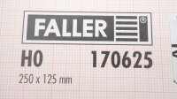 Faller H0 170625 Mauerplatte Rasengittersteine