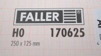 Faller H0 170625 Mauerplatte Rasengittersteine