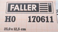 Faller H0 170611 Mauerplatte Sandstein gelb