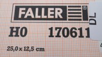 Faller H0 170611 Mauerplatte Sandstein gelb