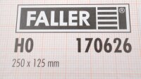 Faller H0 170626 Mauerplatte Waschbeton