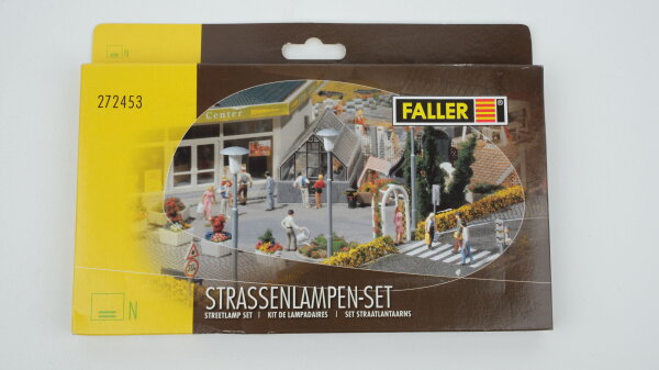 Faller N 272453 Straßenlampen-Set