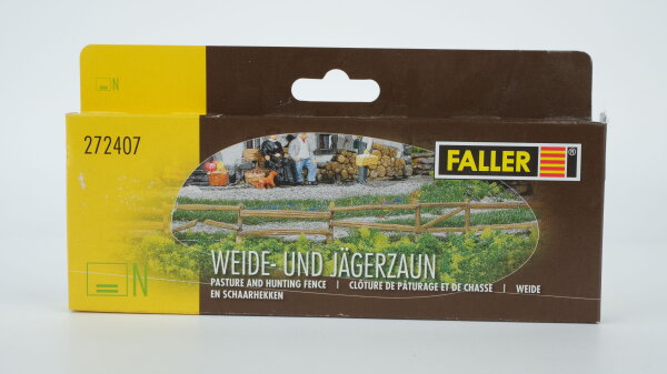 Faller N 272407 Weide- und Jägerzaun, 249 mm/272 mm