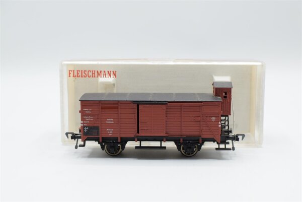Fleischmann H0 5365 Gedeckter Güterwagen München 64 988 DRG