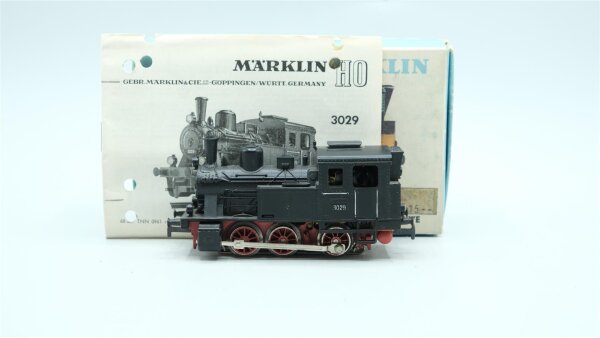 Märklin H0 3029 Tenderlokomotive Werkslok Wechselstrom Analog (Hellblaue OVP)
