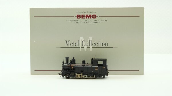 Bemo H0m 1295 121 Dampflok G 3/4 11 "Heidi" RhB Metal Collection Digital