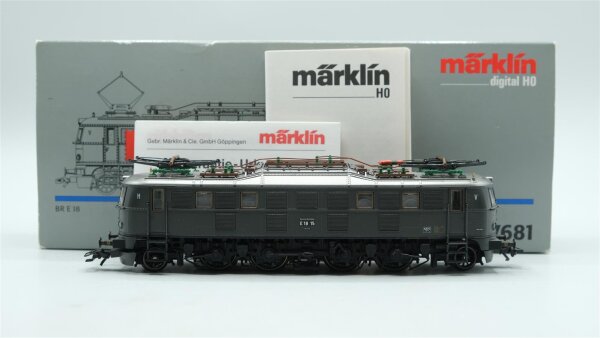Märklin H0 37681 Elektrische Lokomotive BR E 18 der DRG Wechselstrom Digital