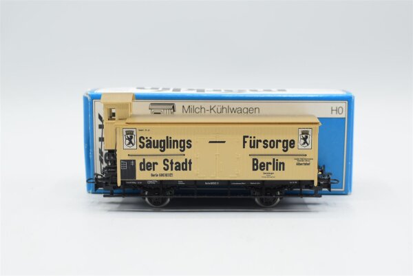 Märklin H0 4781 Kühlwagen mit Bremserhaus Gk10 der KPEV (Säuglings-Fürsorge der Stadt Berlin)