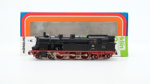 Märklin H0 3106 Tenderlokomotive BR 78 der DB Wechselstrom Analog (Blau-Rote OVP) (vermutlich verharzt)
