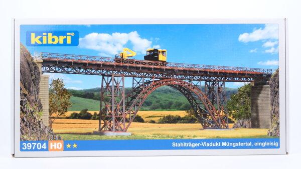 Kibri H0 39704 Stahlträger-Viadukt Müngstertal, eingleisig