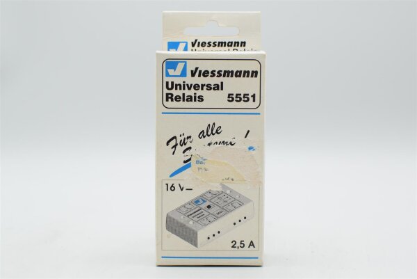 Viessmann 5551 Universal-Relais 1 x 4UM