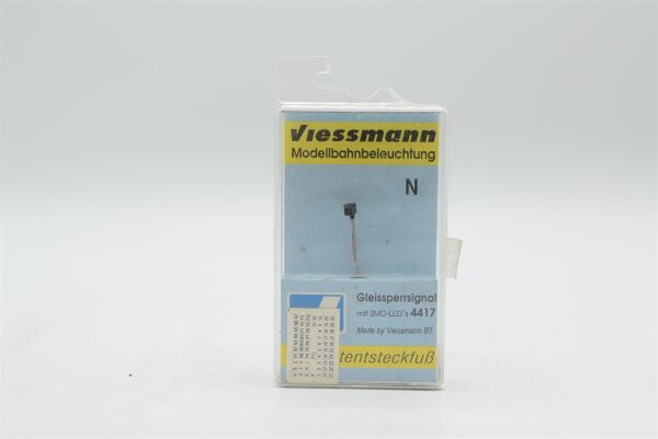 Viessmann N 4417 Licht-Sperrsignal, hoch
