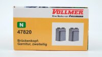 Vollmer N 47820 Brückenkopf-Garnitur, zweiteilig