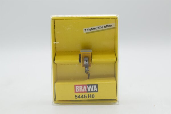 Brawa H0 5445 Telefonzelle offen