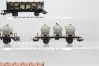 Märklin H0 Konvolut Säurefasswagen, Silowagen, DB/u.a.