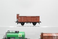 Trix H0 Konvolut Gedeckter Güterwagen mit BrHs,...
