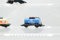 Unbekannt N Konvolut Kesselwagen (Aral / Esso, teilw. mit Schienenreinigungsfunktion), DB