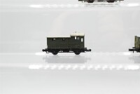 Minitrix N Konvolut Güterzugbegleitwagen, DB/u.a