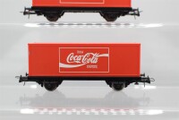 Roco H0 Konvolut Containerwagen (Coca Cola, my-world)