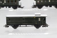 Märklin H0 Konvolut Personenwagen, Packwagen (Blech), Länderbahn