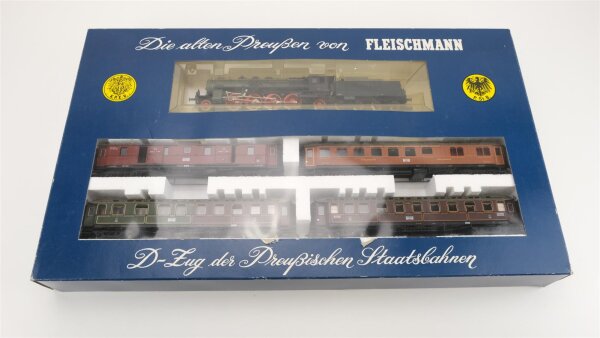 Fleischmann H0 4885 Personenzug D-Zug "Die alten Preußen" KPEV Gleichstrom