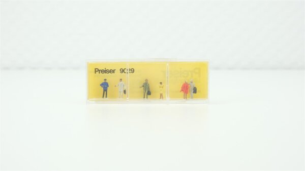 Preiser N 9029 Miniaturfiguren Bahnreisende