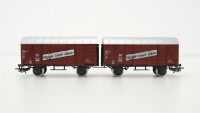 Primex H0 4596 Gedeckter Güterwagen Stückgut-Schnellverkehr  Gllmh 49 (Leig-Einheit) der DB