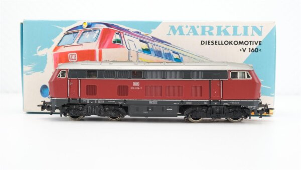 Märklin H0 3075 Diesellokomotive BR 216 der DB Wechselstrom Analog (Hellblaue OVP)