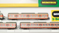 Minitrix N 1027 Peronenzug S-Bahn-Zug DB