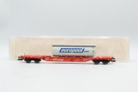 Fleischmann H0 524904 K Container-Tragwagen 31 80 455 6 487-5 DB
