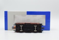 Roco H0 47645 Gedeckter Güterwagen mit Bremsehaus...