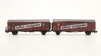 Roco H0 4329 Güterwagen (Leig-Einheit, Stückgut Schnellverkehr 218 066, 218 065) DR