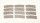 Fleischmann H0 6122 Gleis gebogen Radius: 1 12 Stück (gebrauchter Zustand)