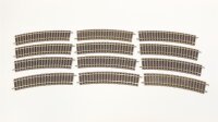 Fleischmann H0 6131 Gleis gebogen Radius: 3 12 Stück...