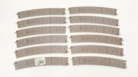 Fleischmann H0 6138 Gleis gebogen Radius: 647 mm 12...